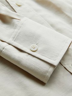 Relaxed Sheer košile Šedá barva Ženy