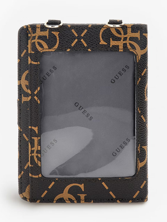 Berta obal na pas – GUESS, Hnědá barva Ženy