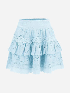 Luxusní Arielle sukně, Modrá barva, XS, S, M, L