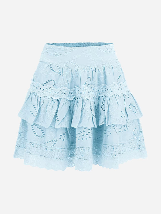 Luxusní Arielle sukně, Modrá barva, XS, S, M, L