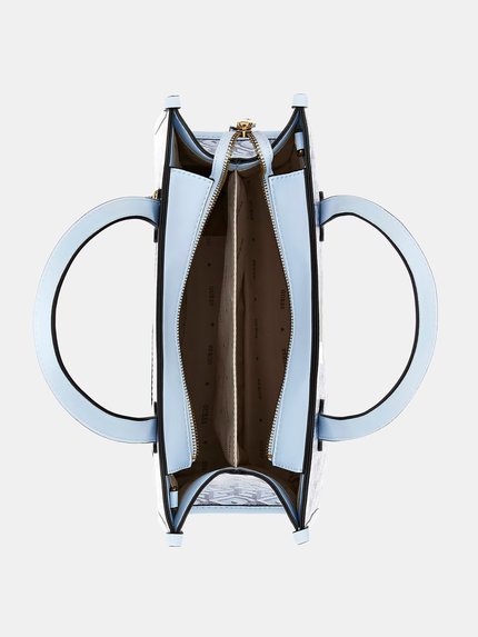 Módní Silvana kabelka, Modrá barva, 2023