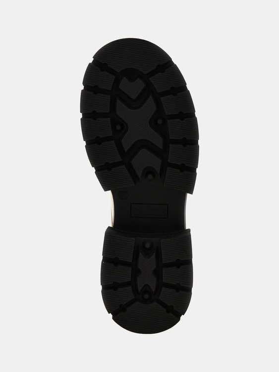 Lillian kozačky Krémová barva Ženy