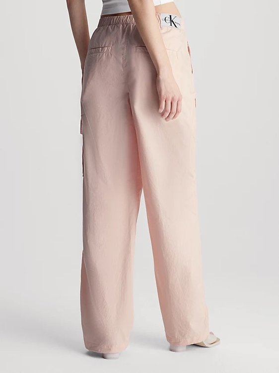 Cargo kalhoty – Calvin Klein Jeans, Růžová barva Ženy