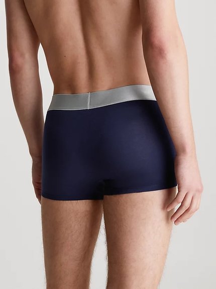 Módní CK Steel Cotton boxery 3ks, Modrá, Zelená barva, 2024