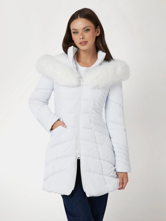 GUESS – New Oxana bunda, Bílá barva