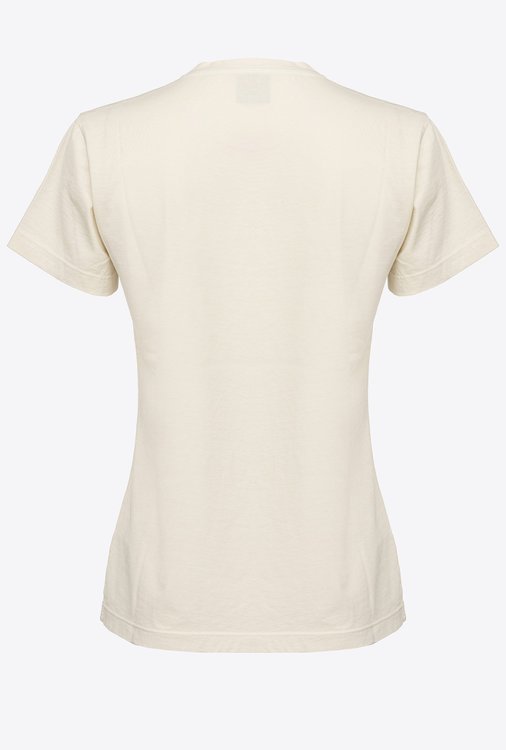 Kiss triko – Pinko, Bílá barva Ženy, Ženy