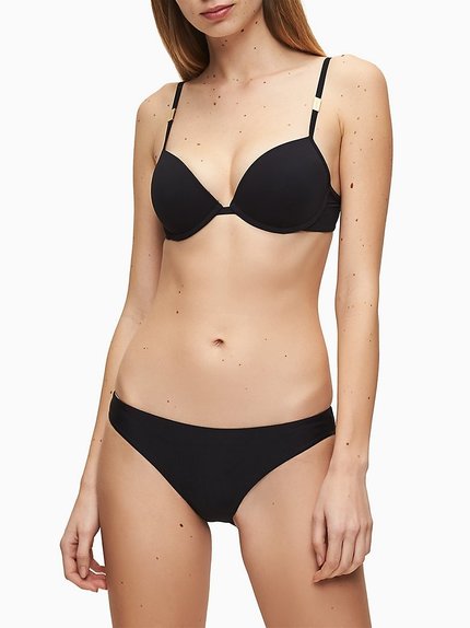 Módní Plavky Core Solids - Spodní díl, Černá barva, 2020