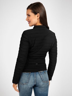 Módní Vona bunda, Černá barva, 2021, 2020