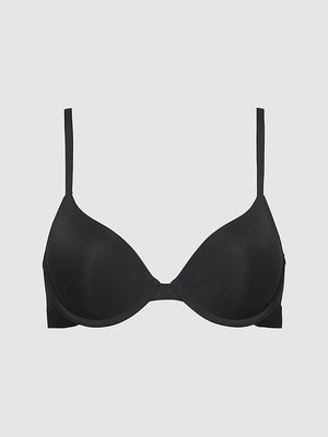 Calvin Klein Underwear – Podprsenka Tonal Logo, Černá barva