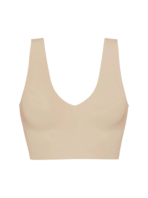Luxusní Invisibles podprsenka, Béžová barva, S