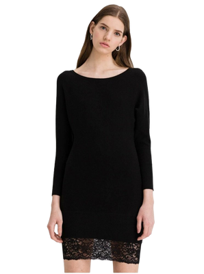 Celine šaty – Guess, Černá barva Ženy