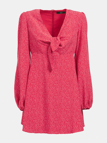 Módní Šaty, Červená barva, 2021