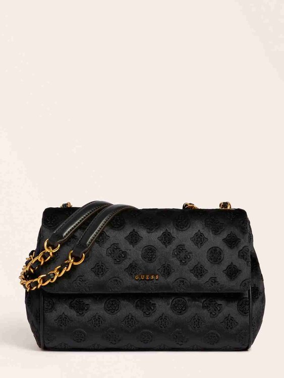 Guess – Chasya crossbody, Černá barva 1