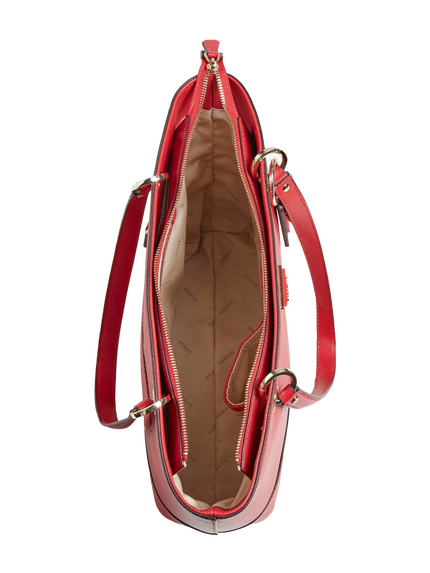 Módní Noelle kabelka, Červená barva, 2022