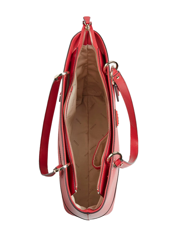 Módní Noelle kabelka, Červená barva, 2022
