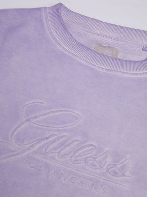 Guess, Fialová barva Valerya mikina