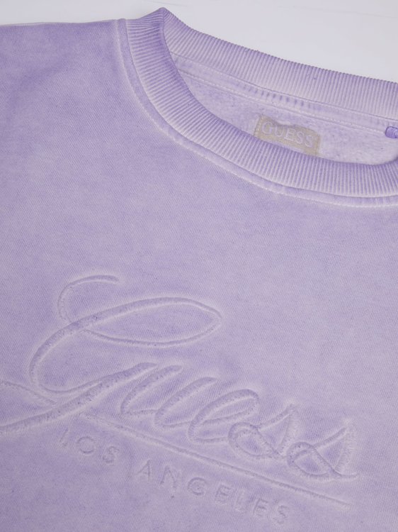 Guess, Fialová barva Valerya mikina