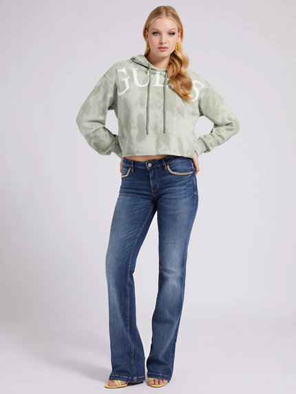 Sexy Boot jeany Modrá barva Ženy