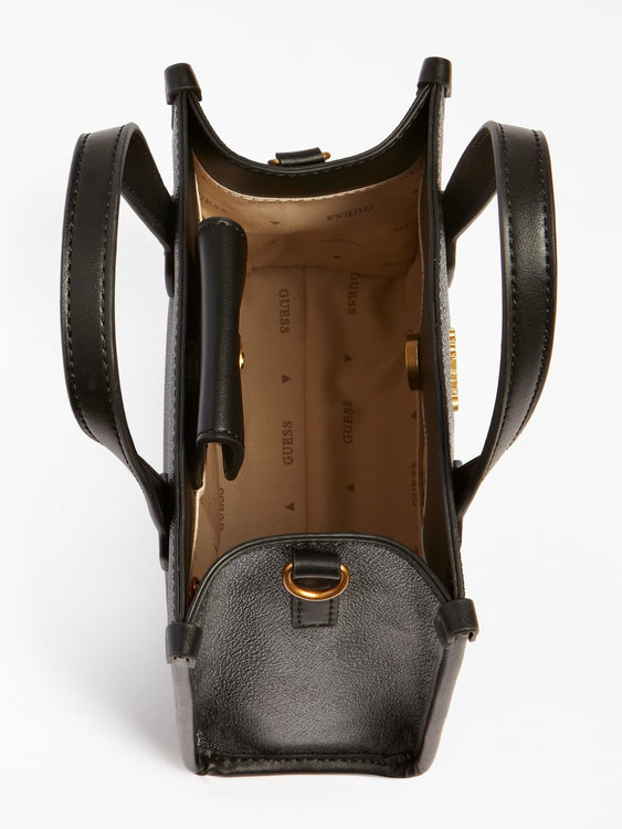 Módní Izzy kabelka, Černá barva, 2022