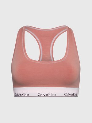 Calvin Klein Underwear – Modern Cotton podprsenka, Růžová barva