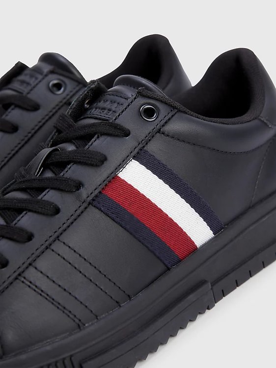 Supercup Leather tenisky Modrá, Navy barva Muži