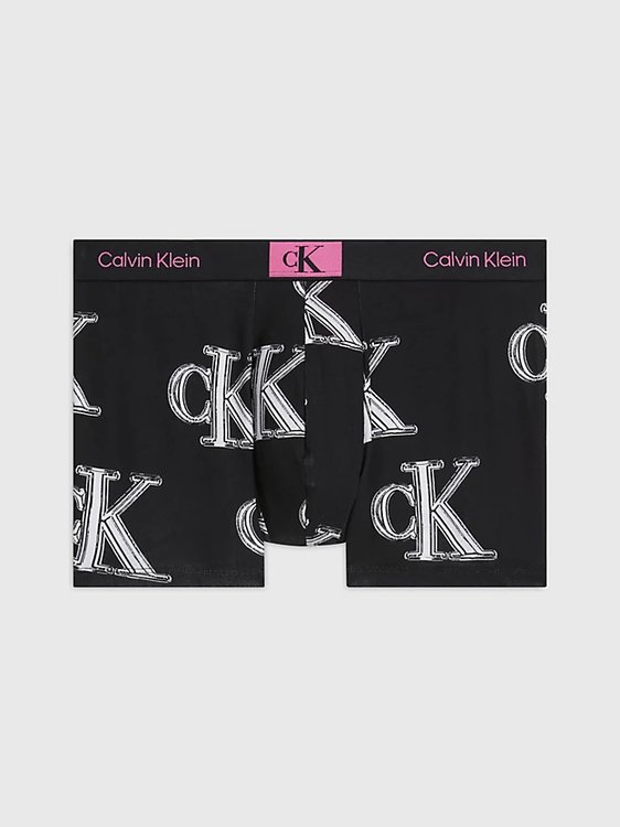 Calvin Klein Underwear – CK 96 Cotton boxery, Černá barva