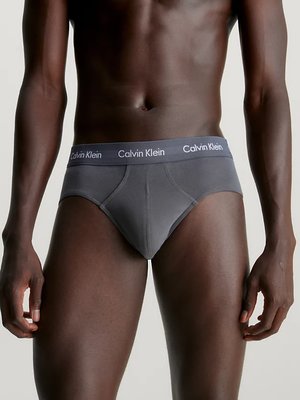 Cotton Stretch slipy 5ks – Calvin Klein Underwear, Černá, Oranžová, Růžová barva Muži