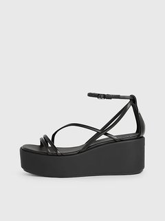Calvin Klein Jeans, Černá barva Wedge sandály