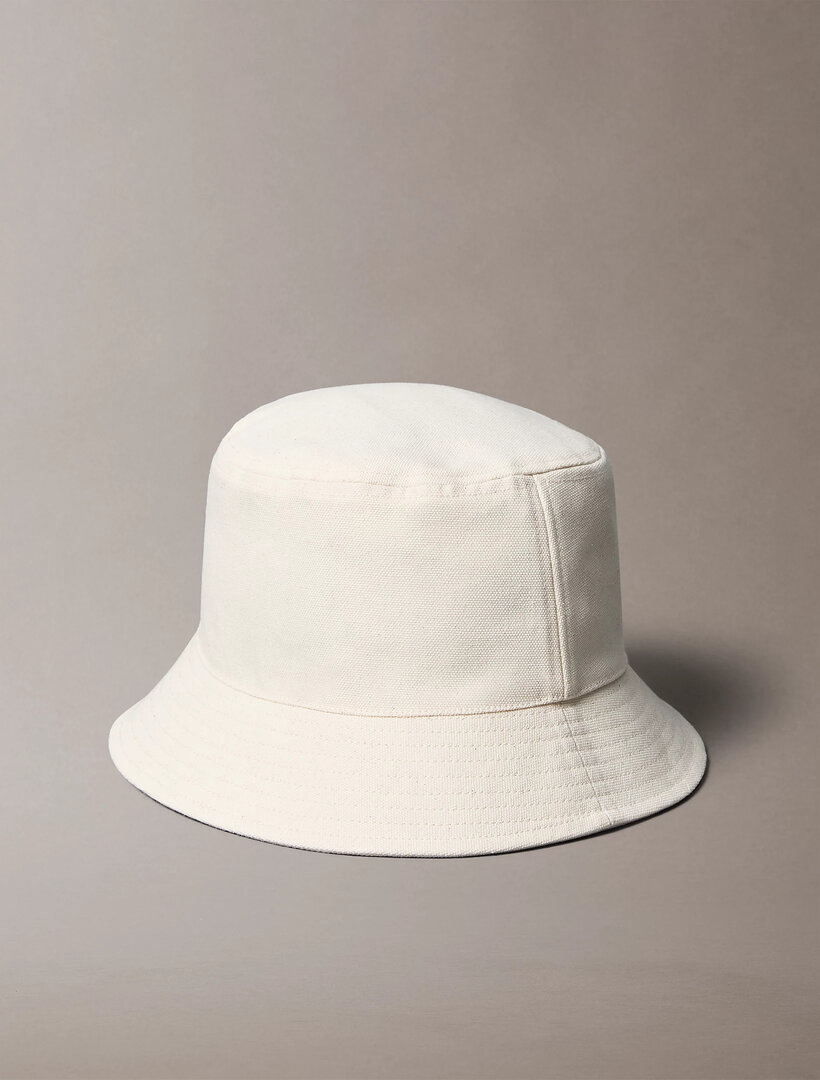 Luxusní Canvas signature logo klobouk, Béžová barva, OS