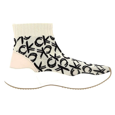 Kotníkové Tenisky – Calvin Klein Jeans, Béžová barva Ženy