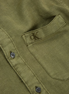 Calvin Klein Jeans, Khaki barva Blend košile