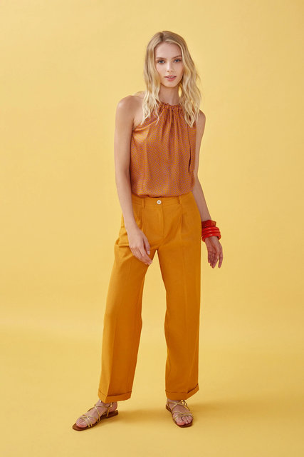 Módní Fennec halenka, Bronzová barva, 2022