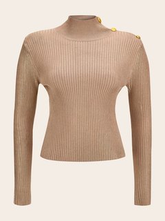 Asia svetr Béžová barva Ženy