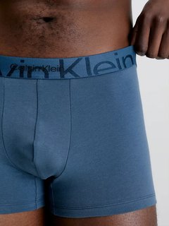 Luxusní Embossed boxery, Modrá barva, M, L, XL