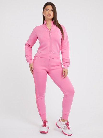 Módní Allie mikina, Růžová barva, 2023