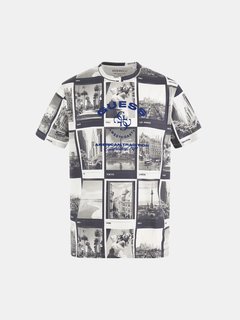 City Postcard triko Bílá, Multi barva Muži