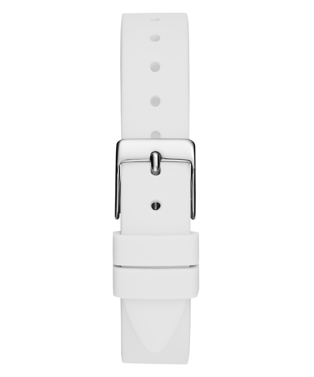 Mini Luna hodinky – GUESS, Bílá, Stříbrná barva Ženy