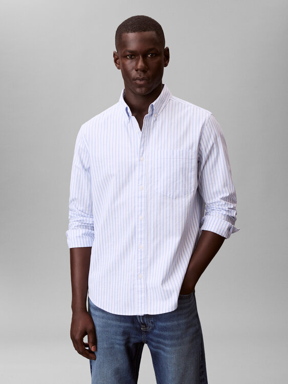 LV04RF100G-C32 košile l/s – Calvin Klein Jeans Muži