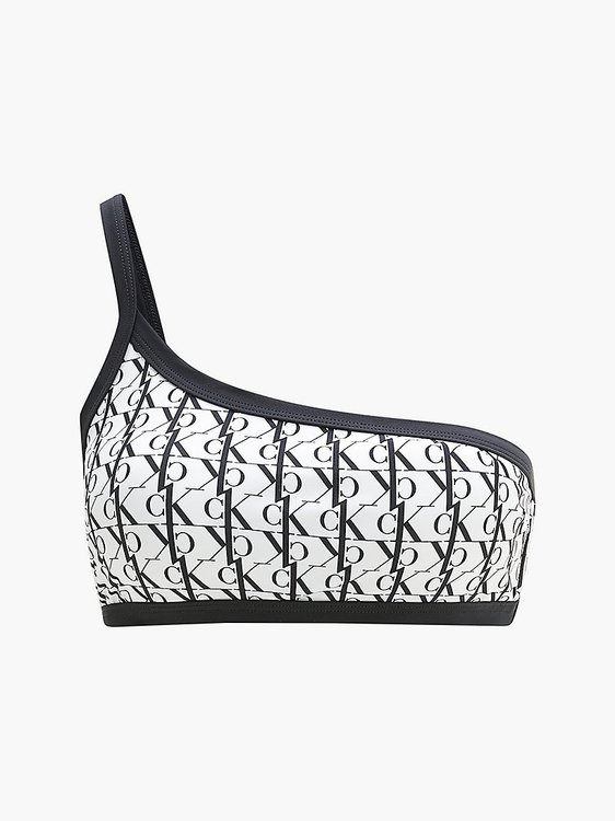 Calvin Klein Swimwear – KW0KW01745-0K4 plavky BRALETTE ONE SHOULDER-RP