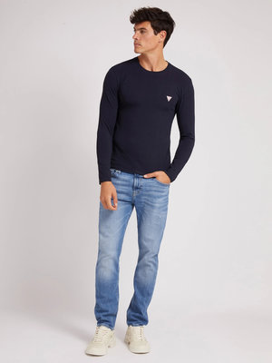 Core tričko – Guess, Navy barva Muži
