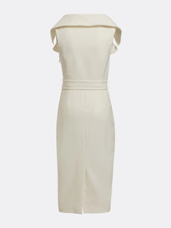 Krémová barva, Audrey šaty