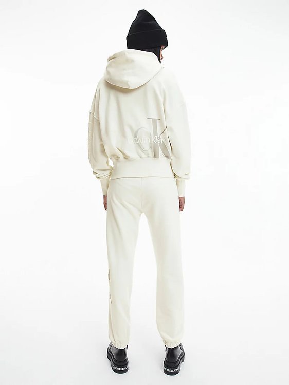 Calvin Klein Jeans, Krémová barva Monogram mikina