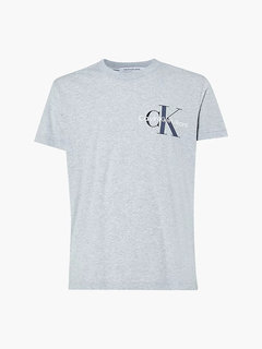 Calvin Klein Jeans, Šedá barva Monogram tričko