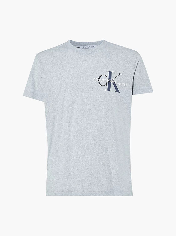 Calvin Klein Jeans, Šedá barva Monogram tričko