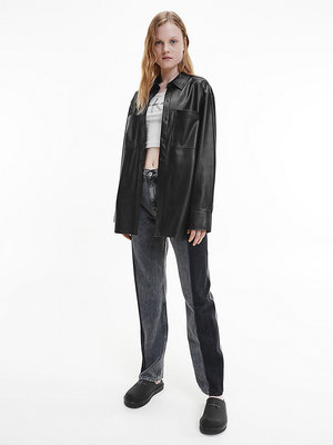 Faux leather košile – Calvin Klein Jeans Ženy