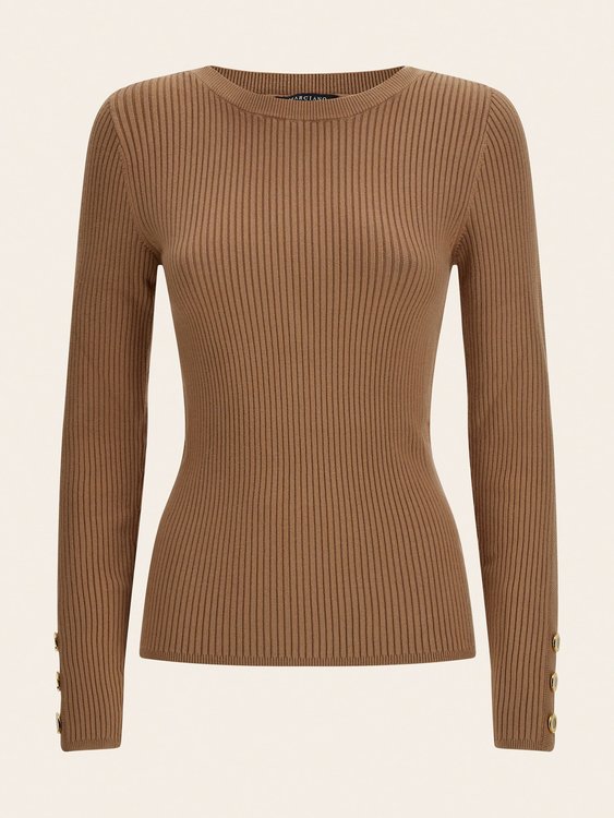 Flora svetr Béžová barva Ženy