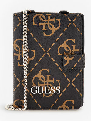 GUESS – Berta obal na pas, Hnědá barva
