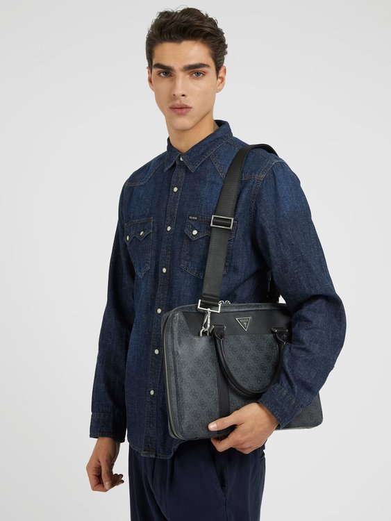 Vezzola taška na notebook Černá barva Muži