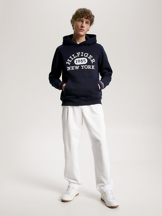 Monotype Collegiate mikina – Tommy Hilfiger, Navy barva Muži