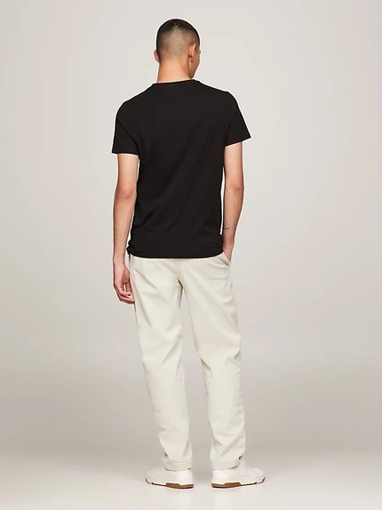 Módní MW0MW32572-BDS triko s/s, Černá barva, 2023